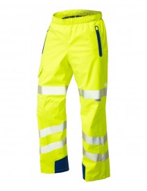 Leo Lundy high performance waterproof overtrouser - Yellow